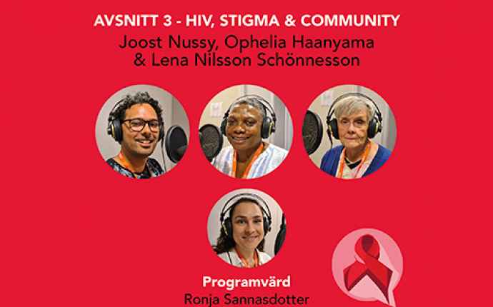 ”Livet med hiv” – en ny podd från Posithiva Gruppen